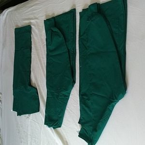 SCRUBS HUNTER GREEN 2 JACKET AND 1 TOP